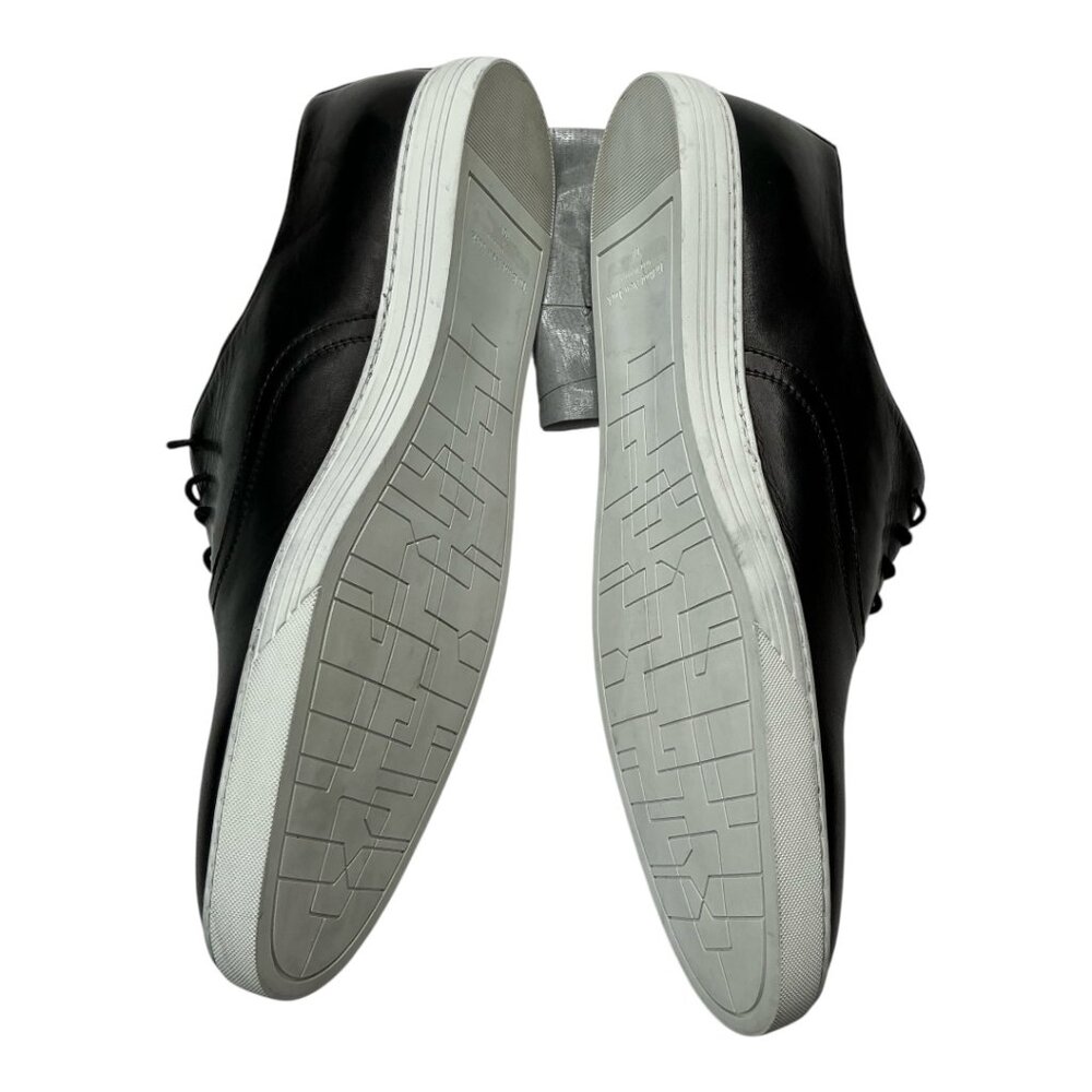 To Boot New York Black Leather Winters Low Top Sneakers Men’s 10.5 Casual Shoes - Picture 4 of 13